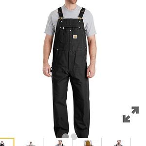 Carhartt Relaxed Fit Duck Bib Overalls